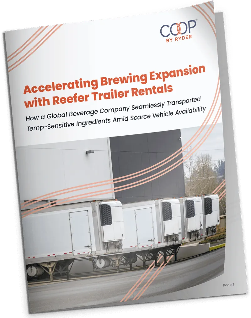 Discover How a Beverage Giant Transported & Stored $50M of Ingredients with Reefer Trailer Rentals