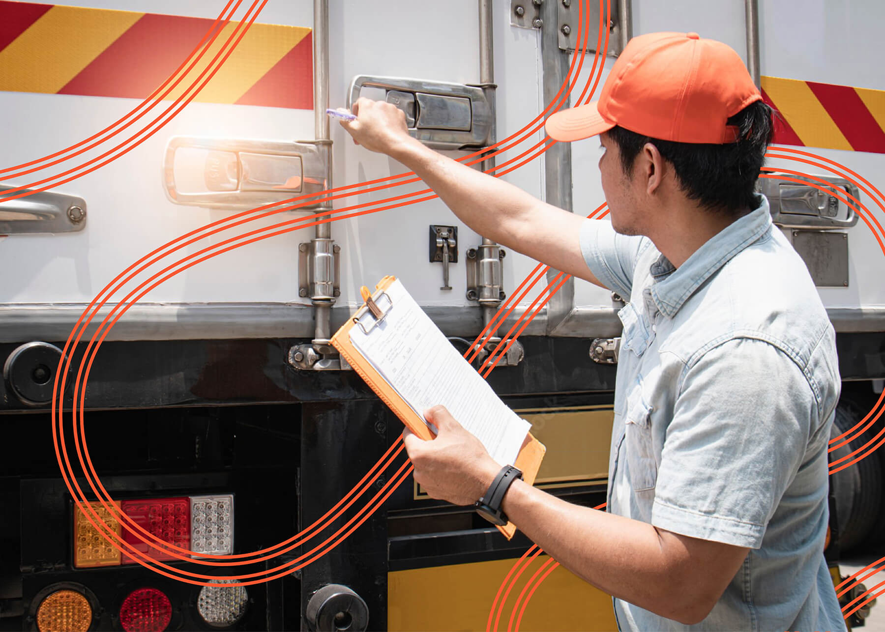 Secure dry van and refrigerated trailers from theft with expert advice on advanced locking systems, GPS tracking, strategic parking, and understanding a thief's mind.