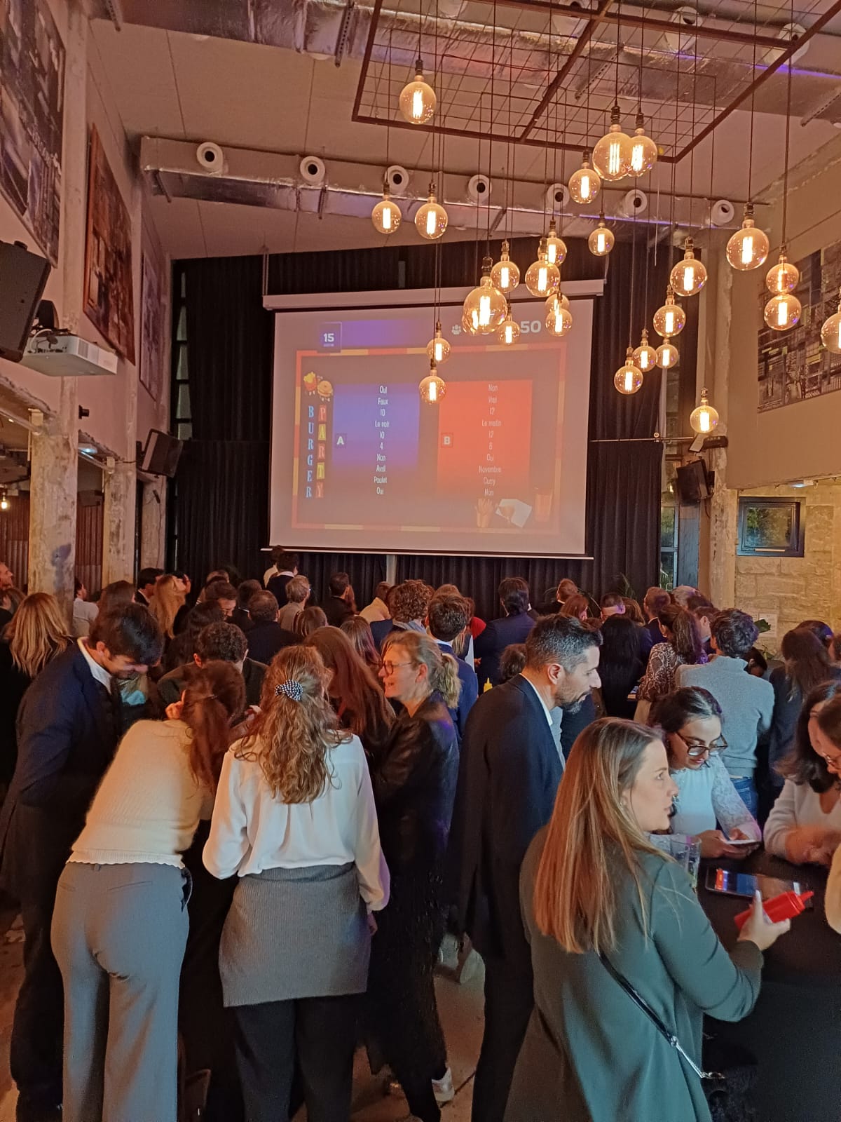 Burger Party Groupe ADP – cas client Cycle Events