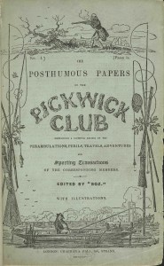 serial fiction dickens pickwick club