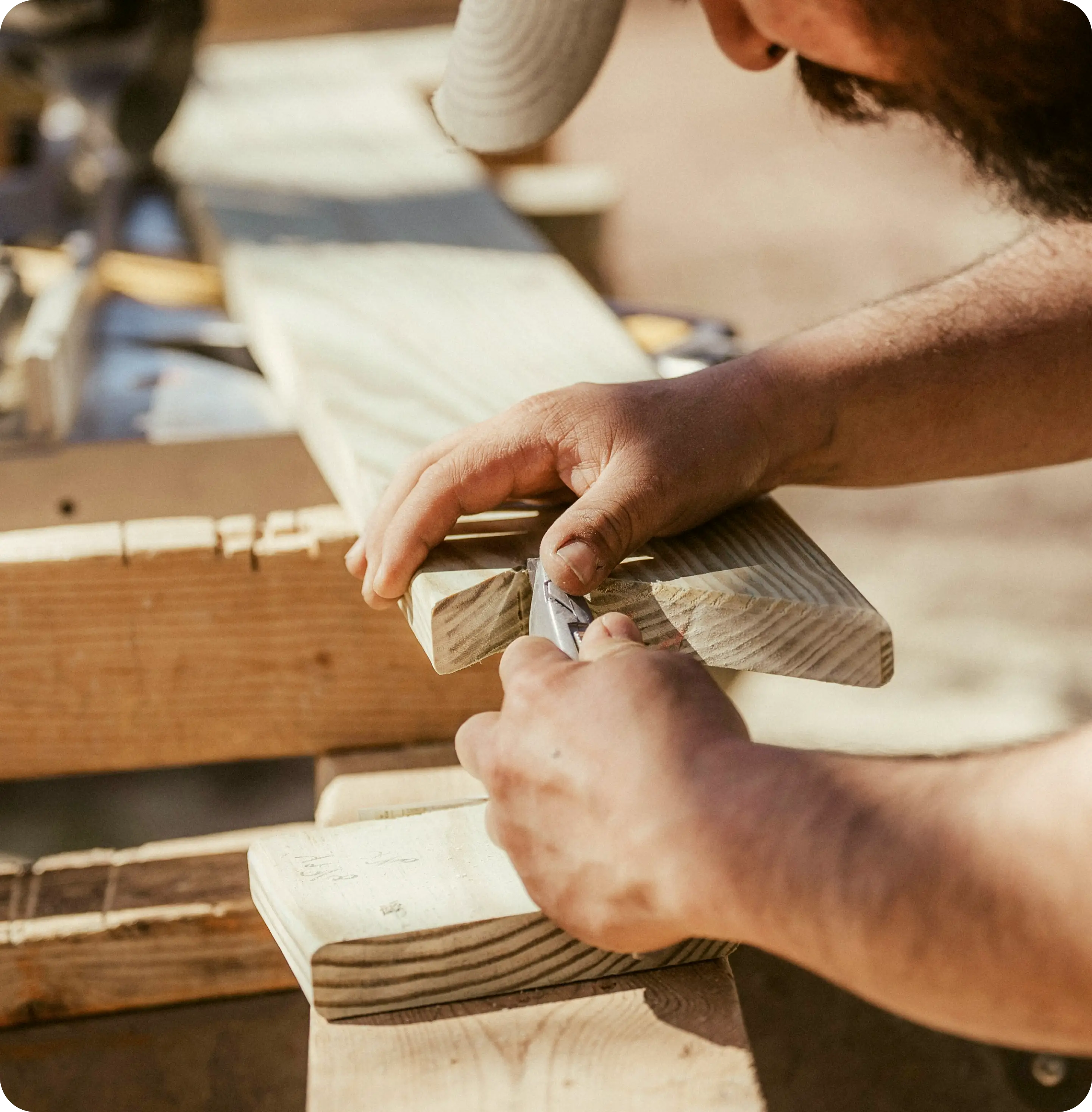 Cassi Contractor Working