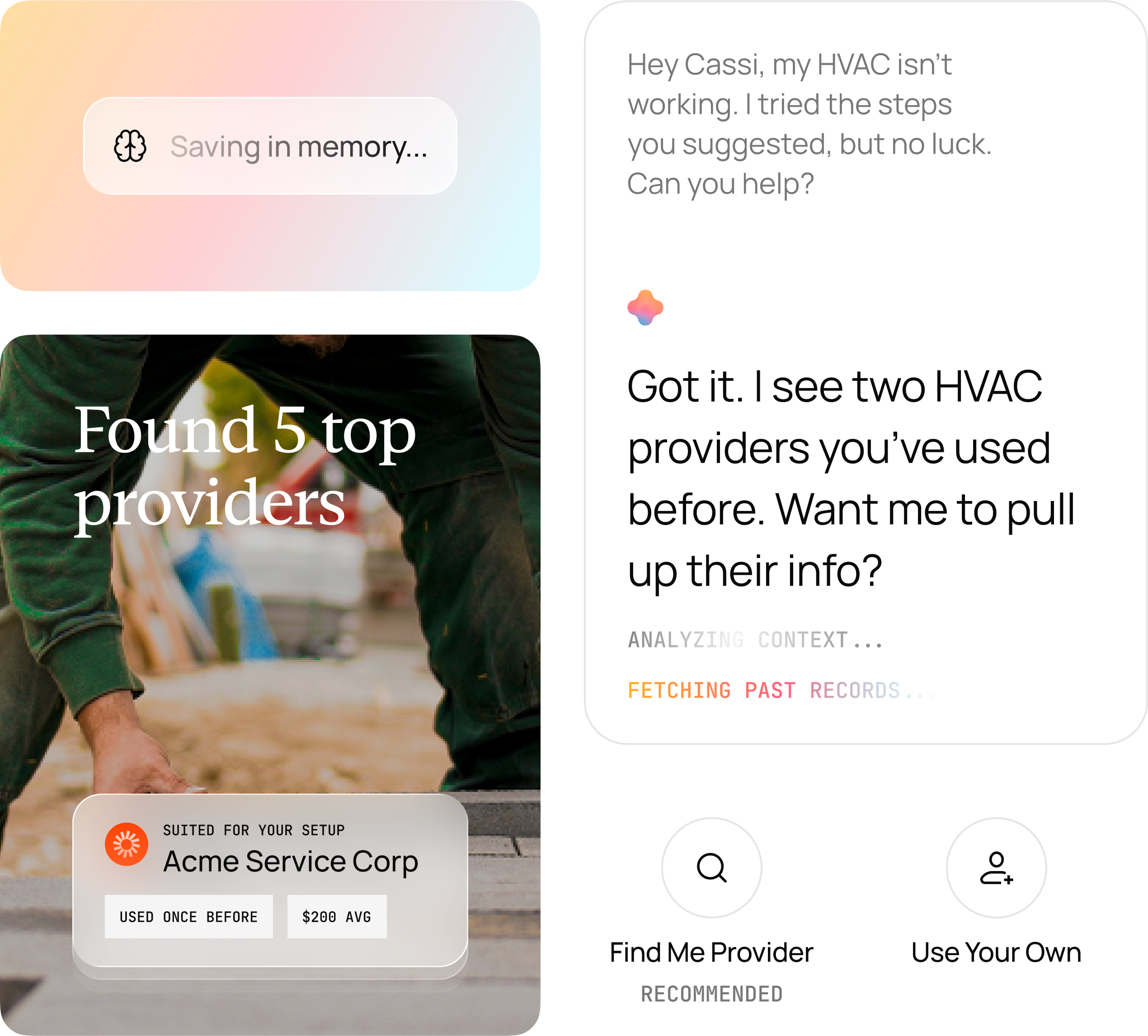 Stop scrambling for contractors