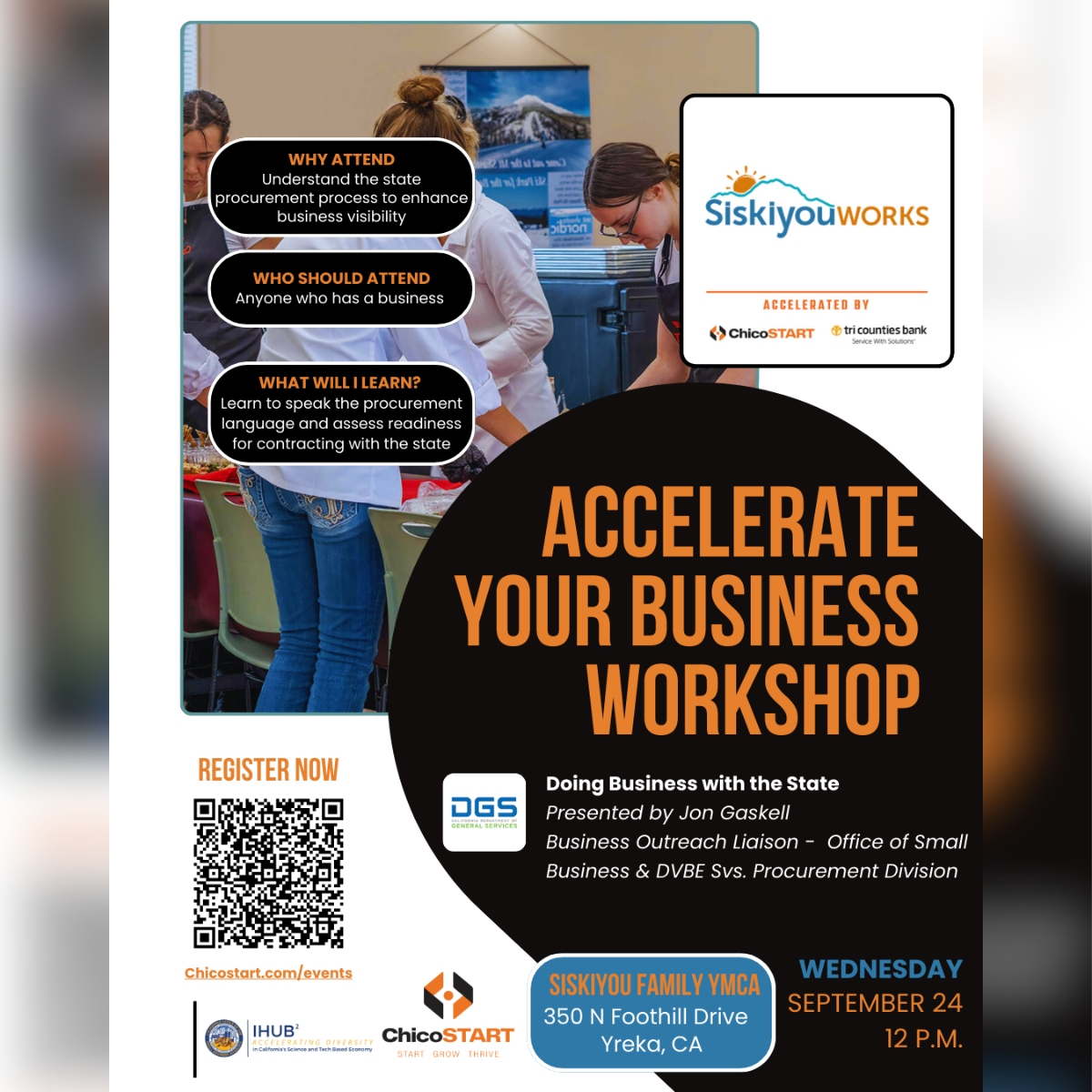 image of community engagement (for a food truck)