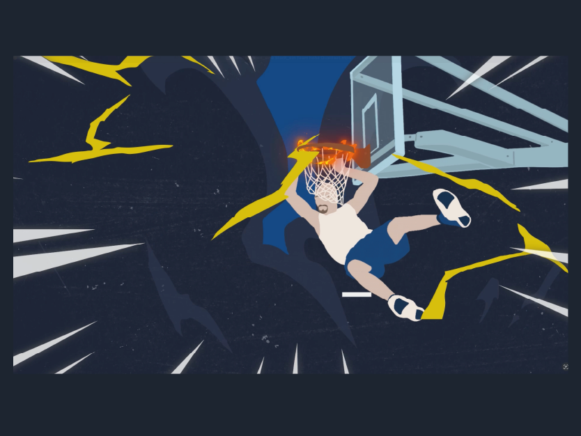 Basketball Animation frame by frame