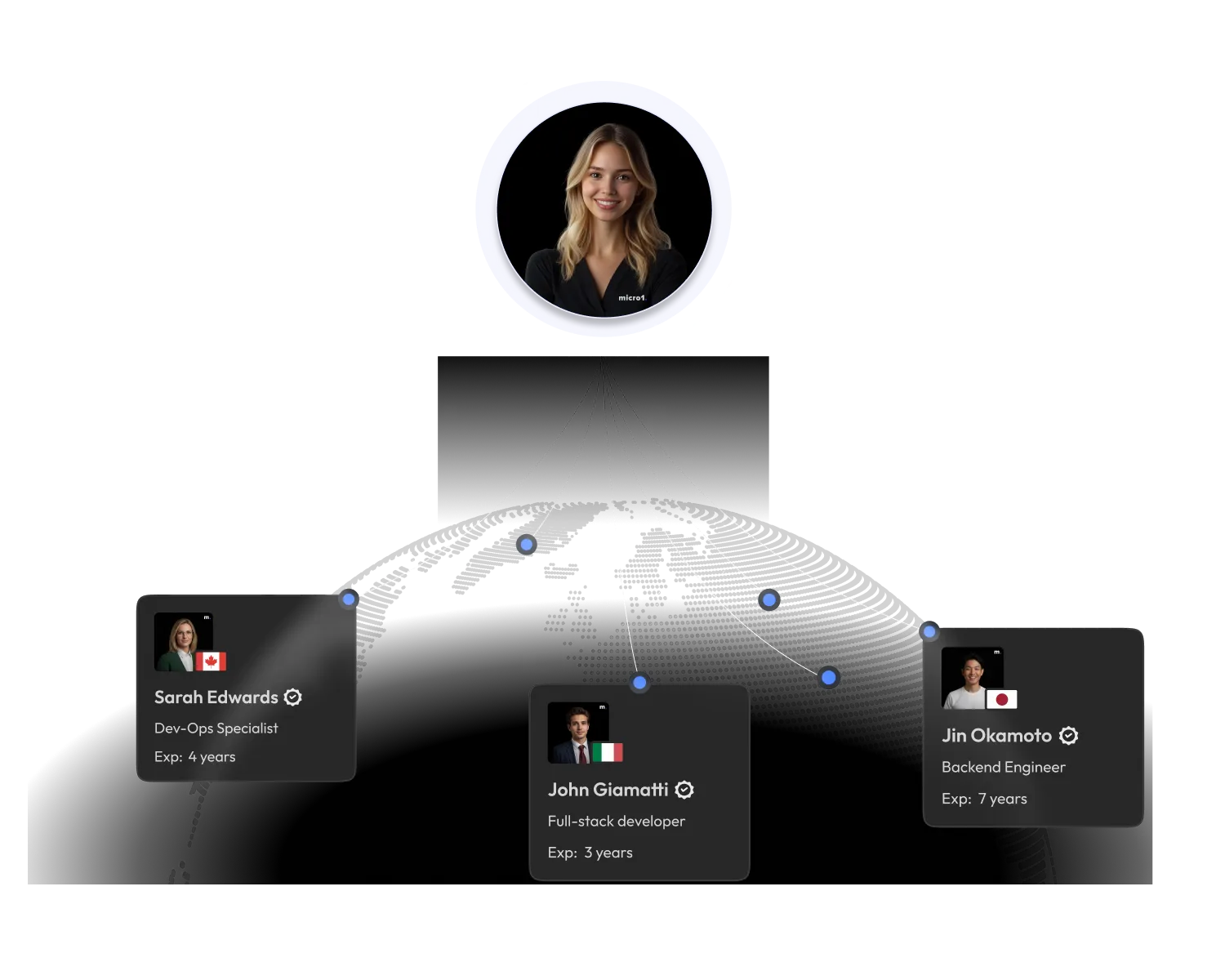 Zara, micro1's AI recruiter vets candidates globally