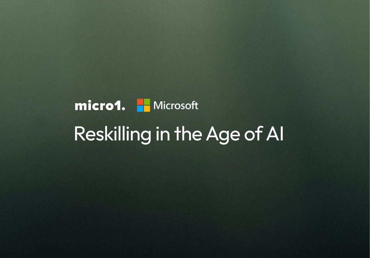 Reskilling in the Age of AI