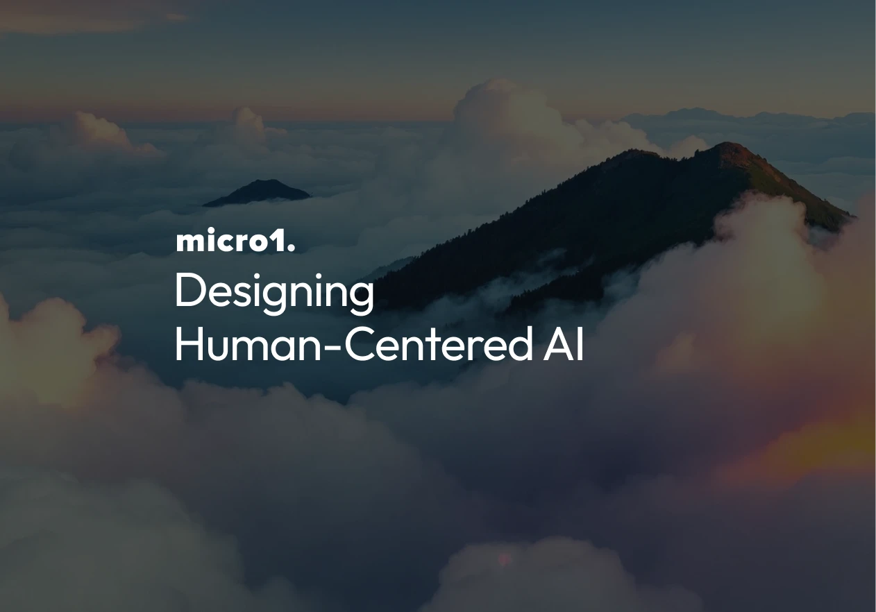 Designing Human-Centered AI