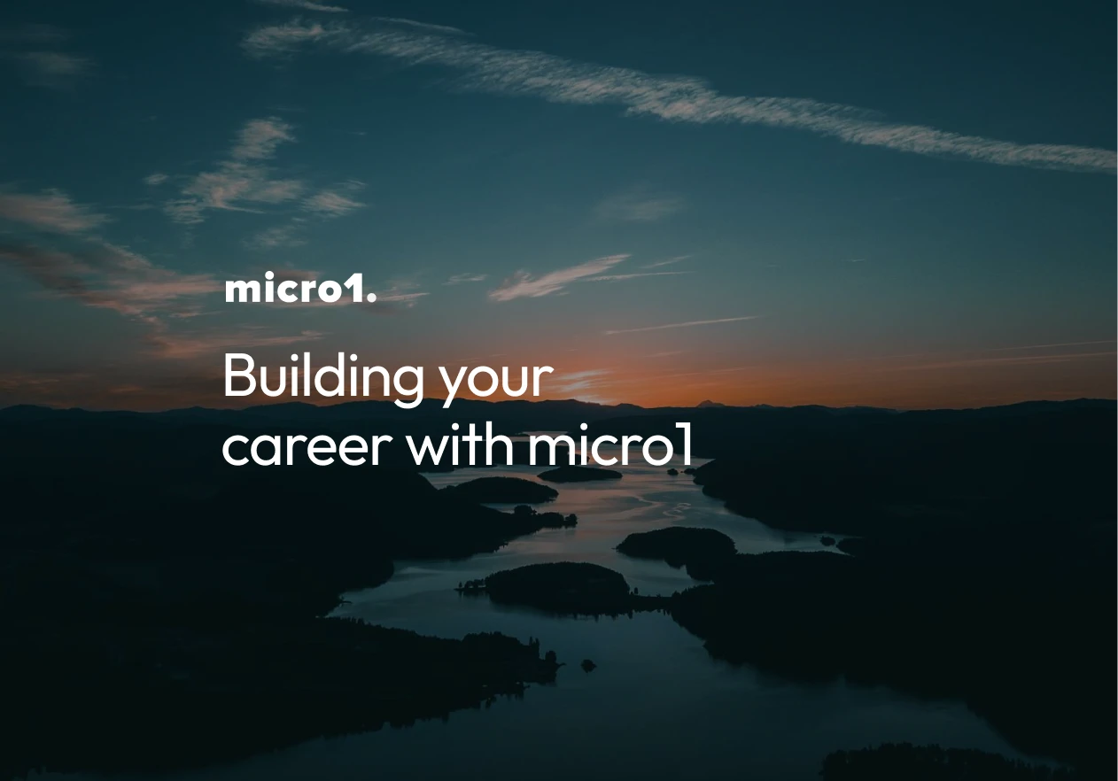 Building your career with micro1