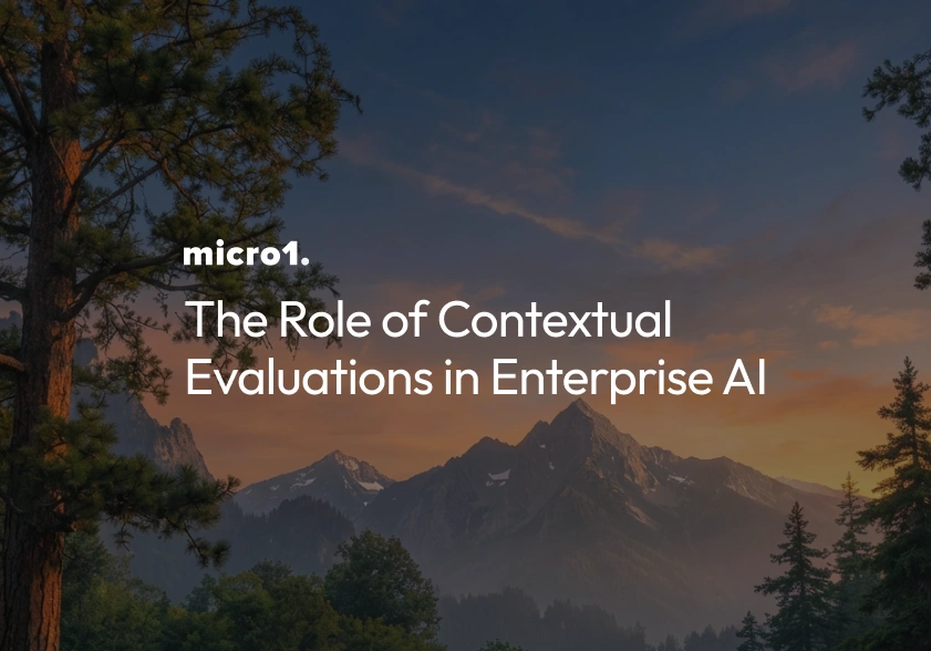 Building Trustworthy AI Agents: The Role of Contextual Evaluations in Enterprise AI