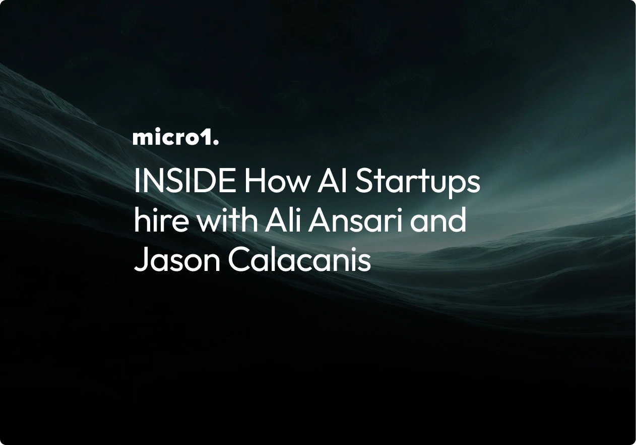 AI roundtable with Ali (CEO micro1), Wade (CEO Zapier), and Mikey (CEO Suno)