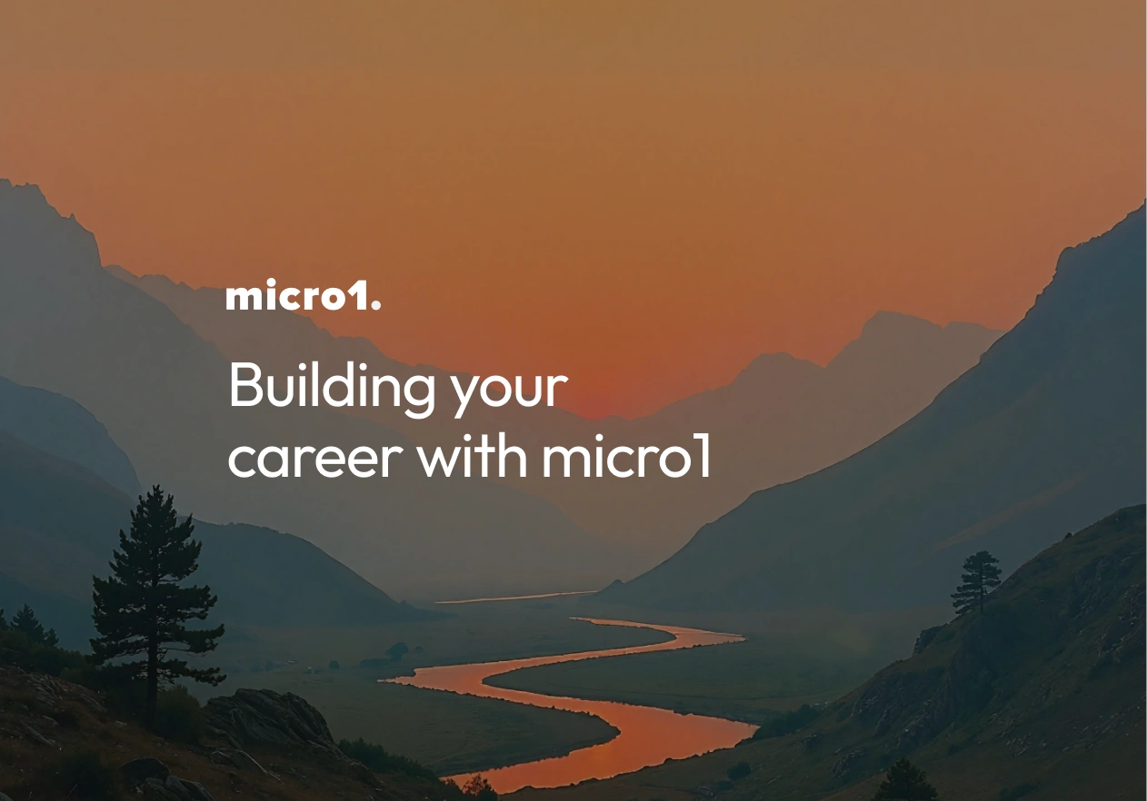 Building your career with micro1
