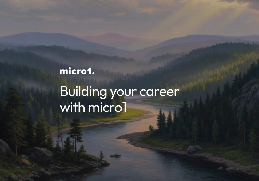 Building your career with micro1