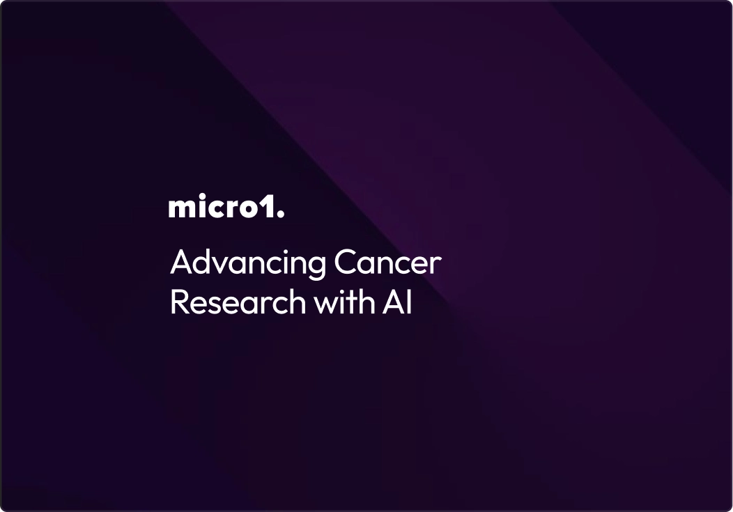 Advancing Cancer Research with AI