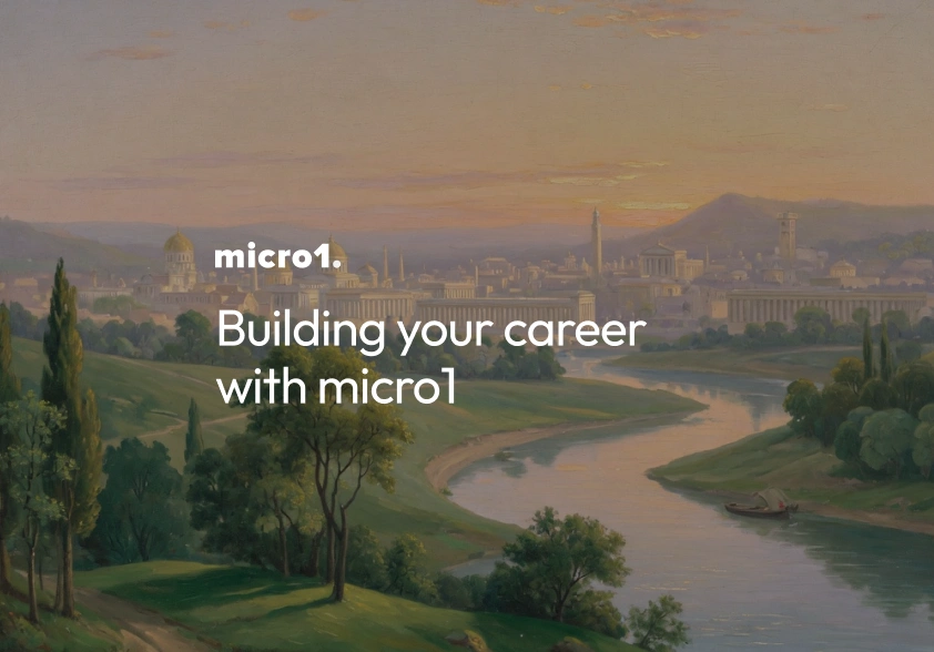 Building your career with micro1