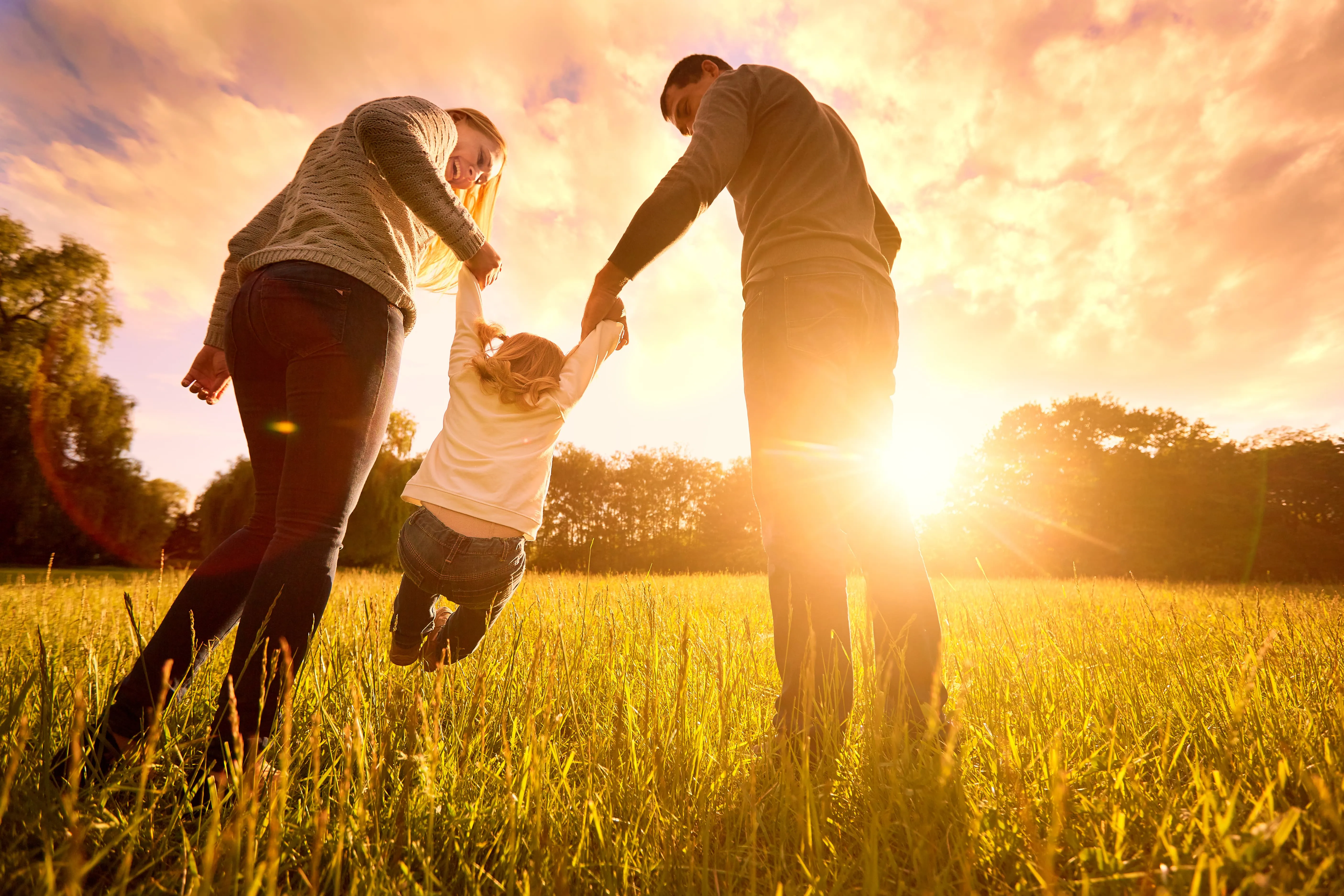 couple with kid