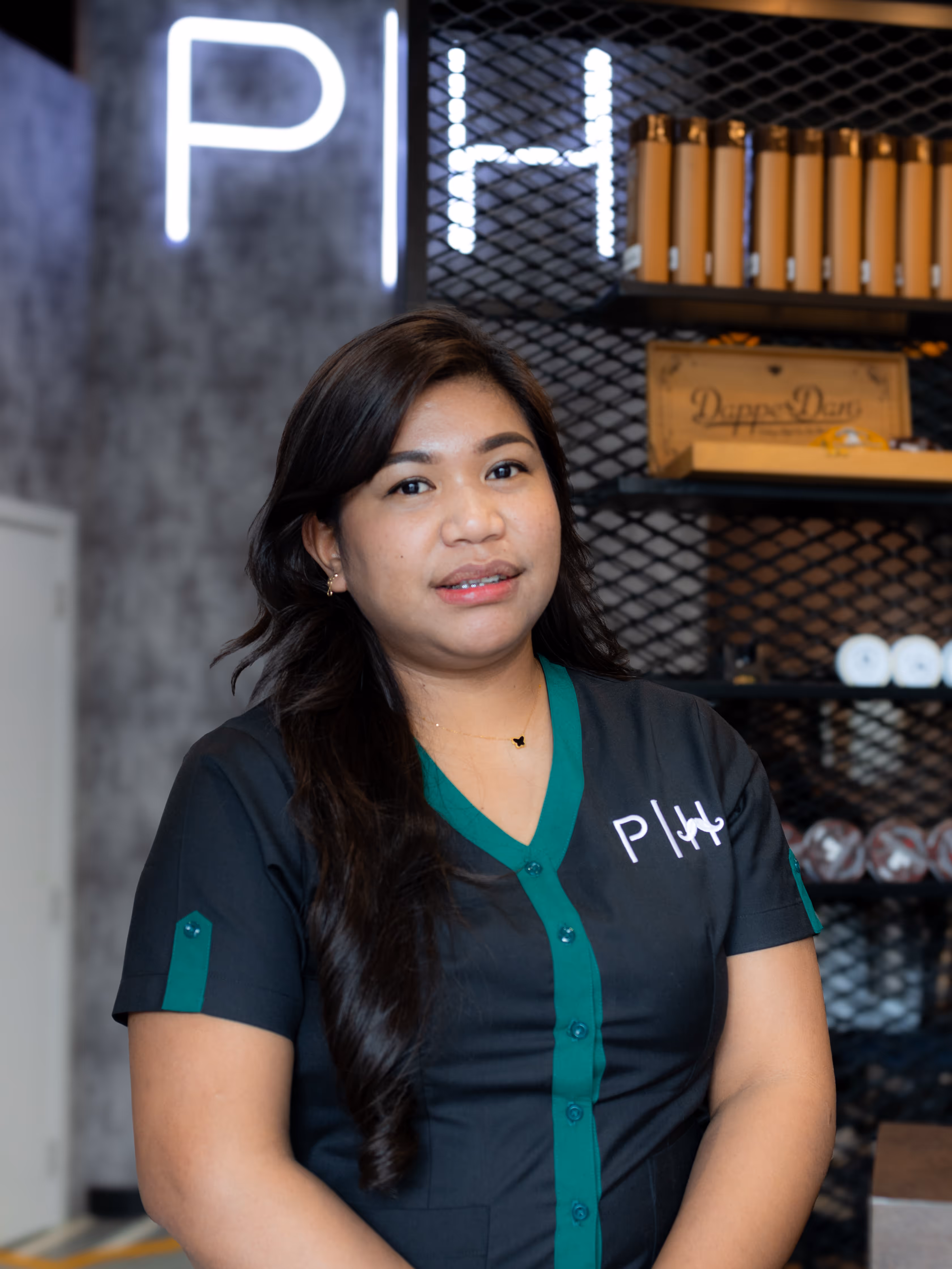 Loren professional technician providing premium services at Project Hairway barbershop