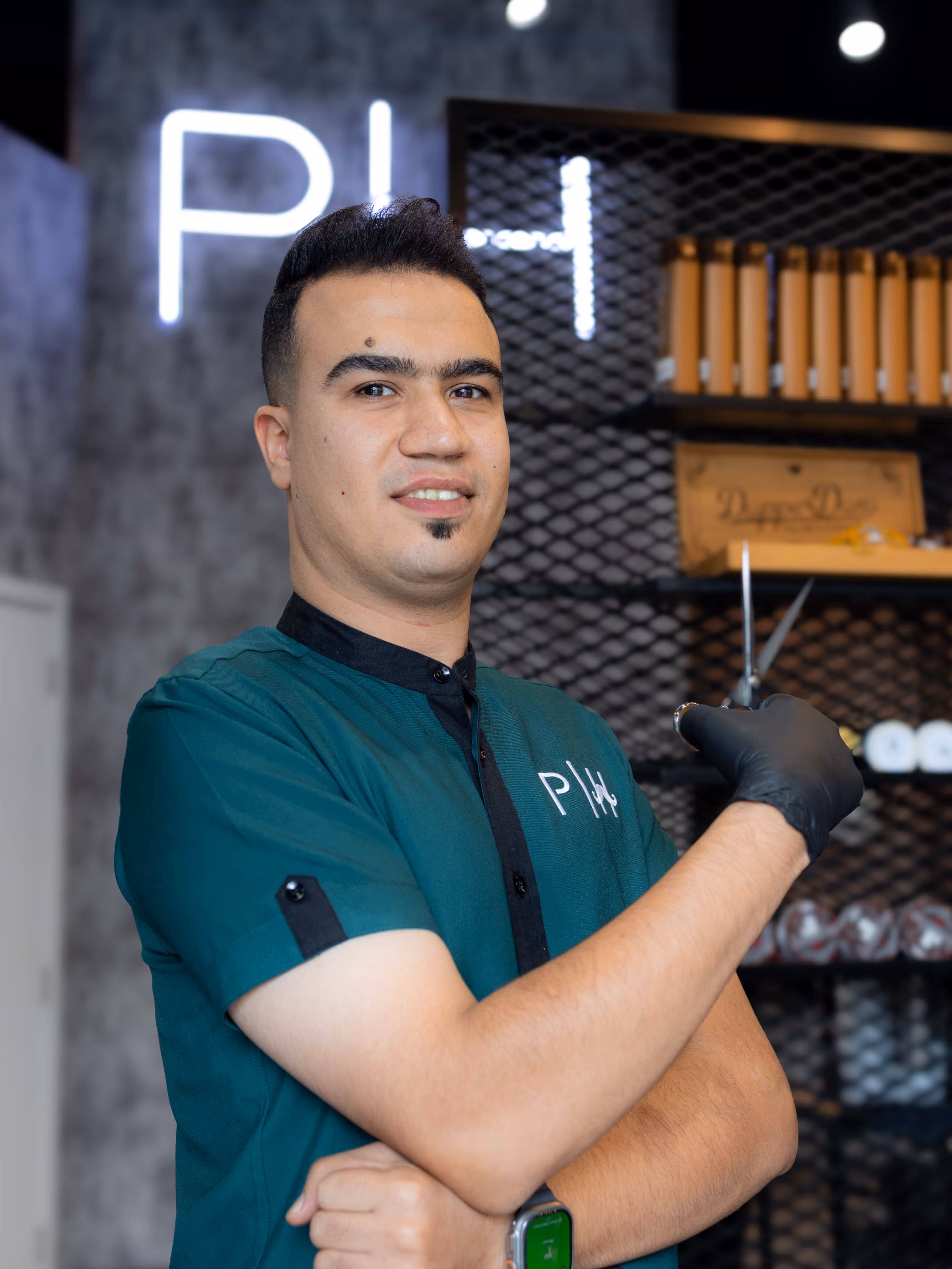 Sufyan the Charismatic barber with 12 years experience at Project Hairway