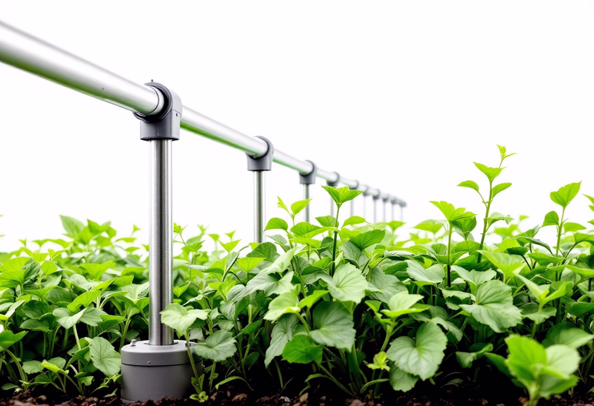 automated garden scene