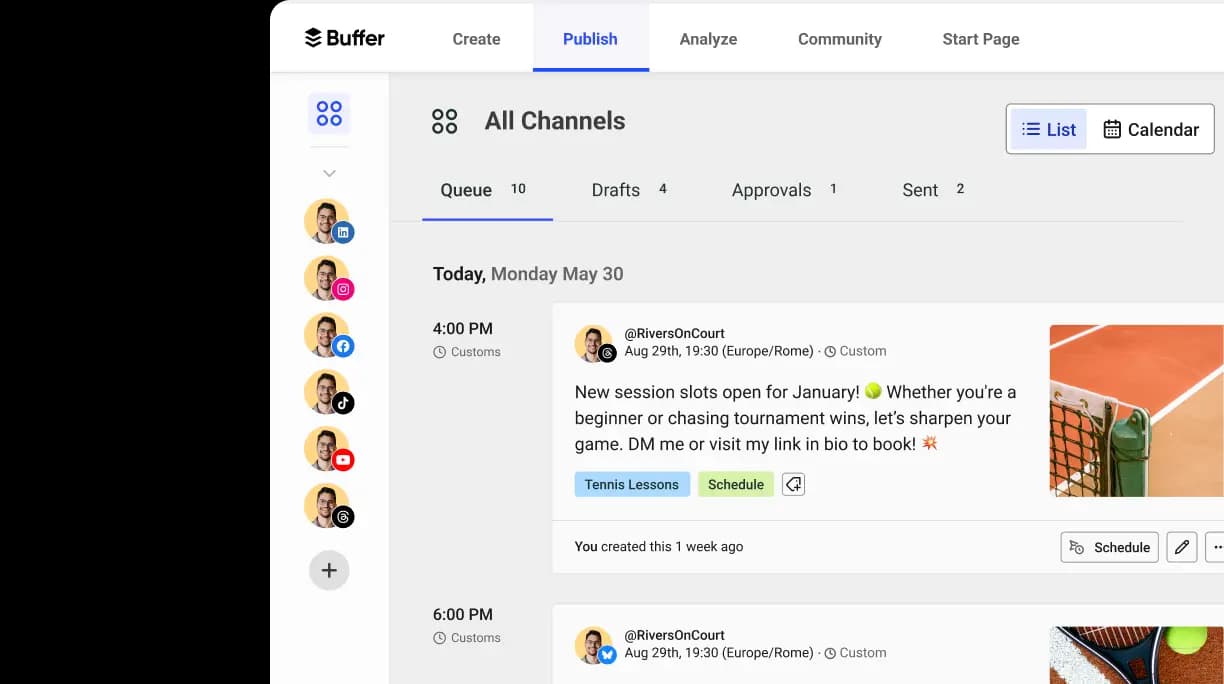 Buffer: Social media management for everyone
