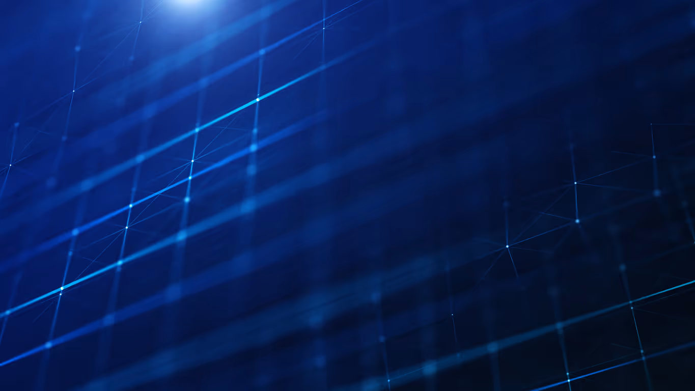 K Digital Cyberspace with Particles and Digital Data Network Connections. High Speed Connection and Data Analysis Technology Digital Abstract