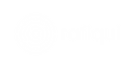 Logotipo de la marca rafiqui con diseño circular a la izquierda