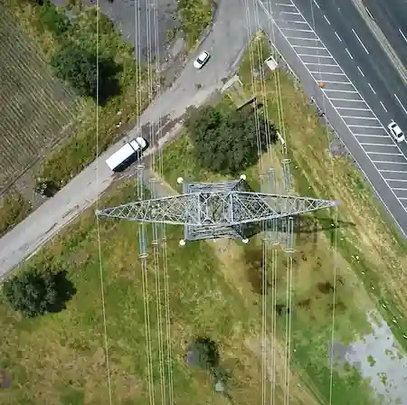 Línea de Transmisión Eléctrica de Energía Real