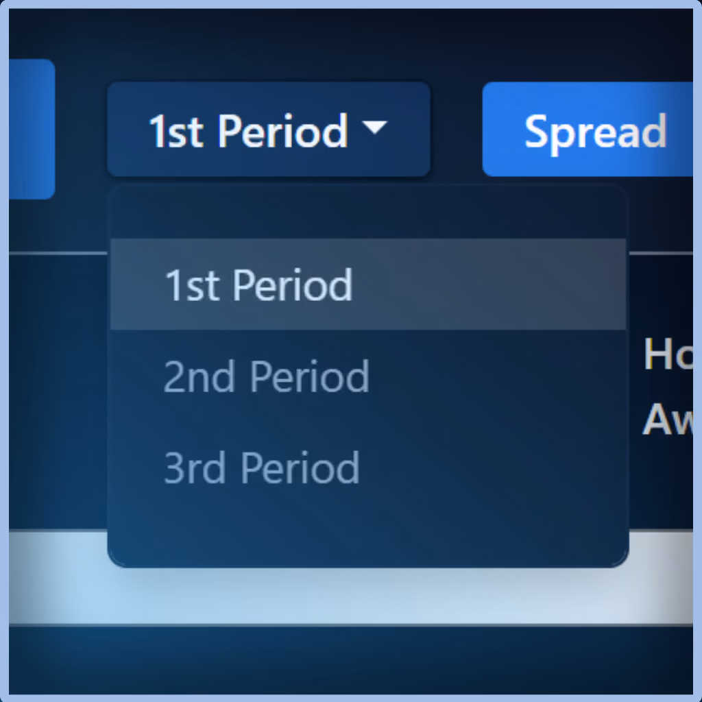 Unabated Line fair-odds interface