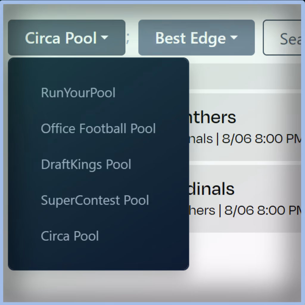 Unabated Line fair-odds interface