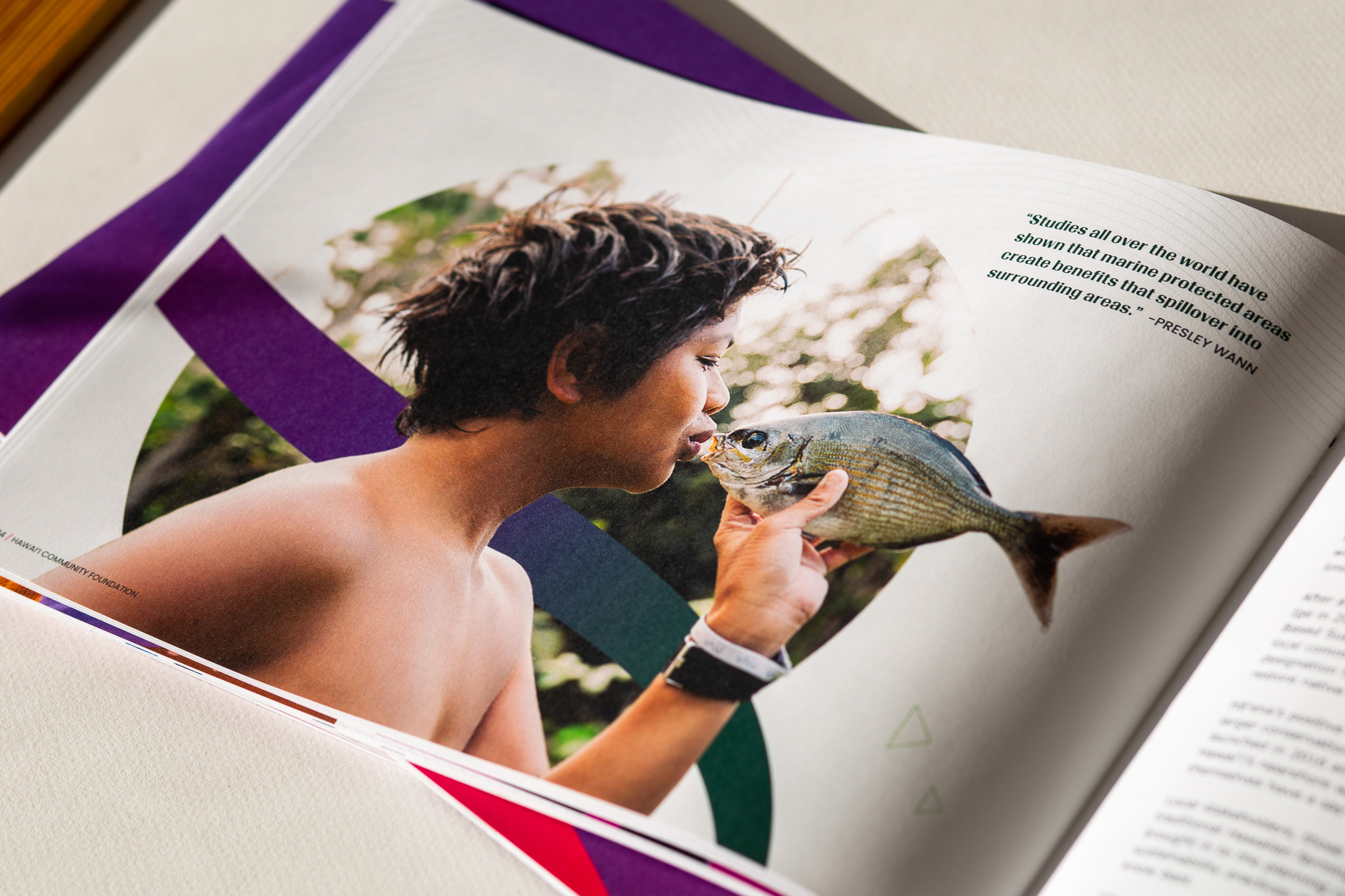 Annual Report for Hawaii Community Fondation.