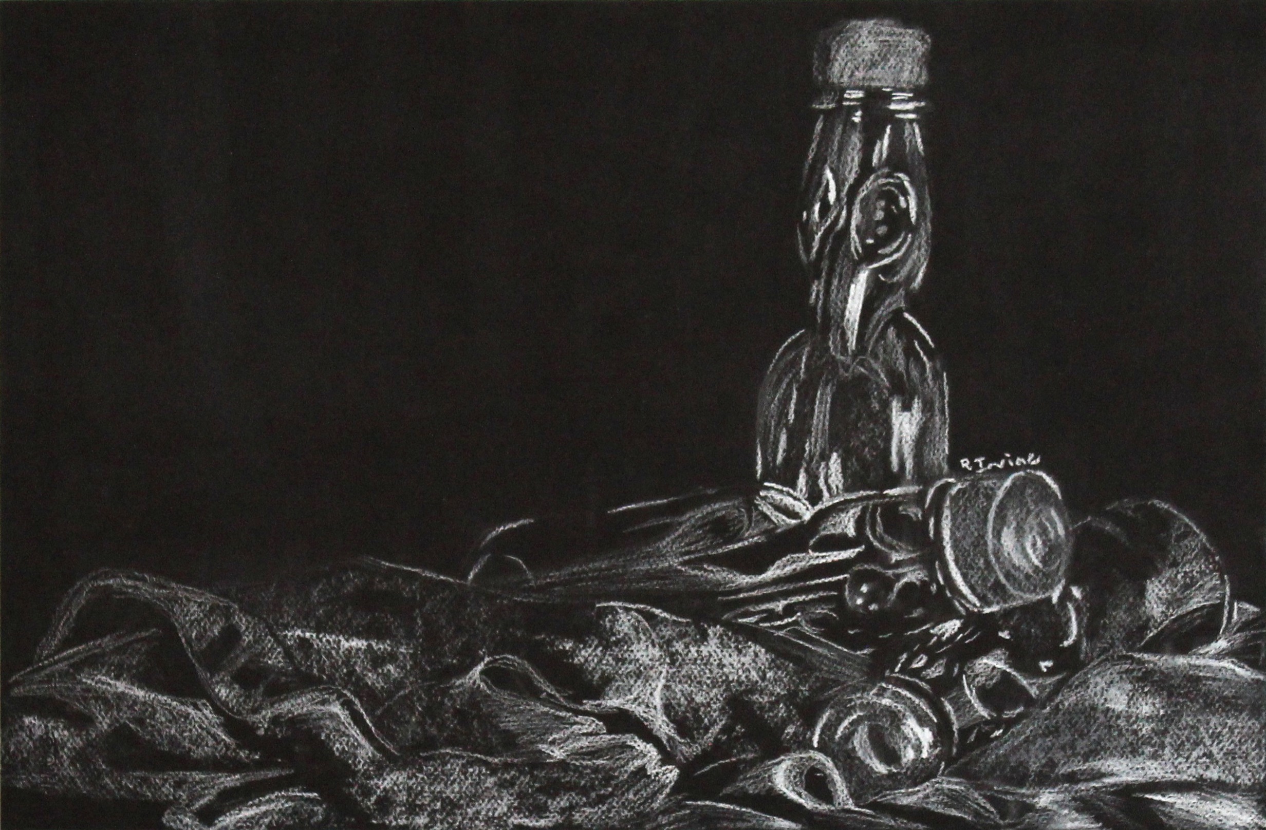 Bottles on a Blanket