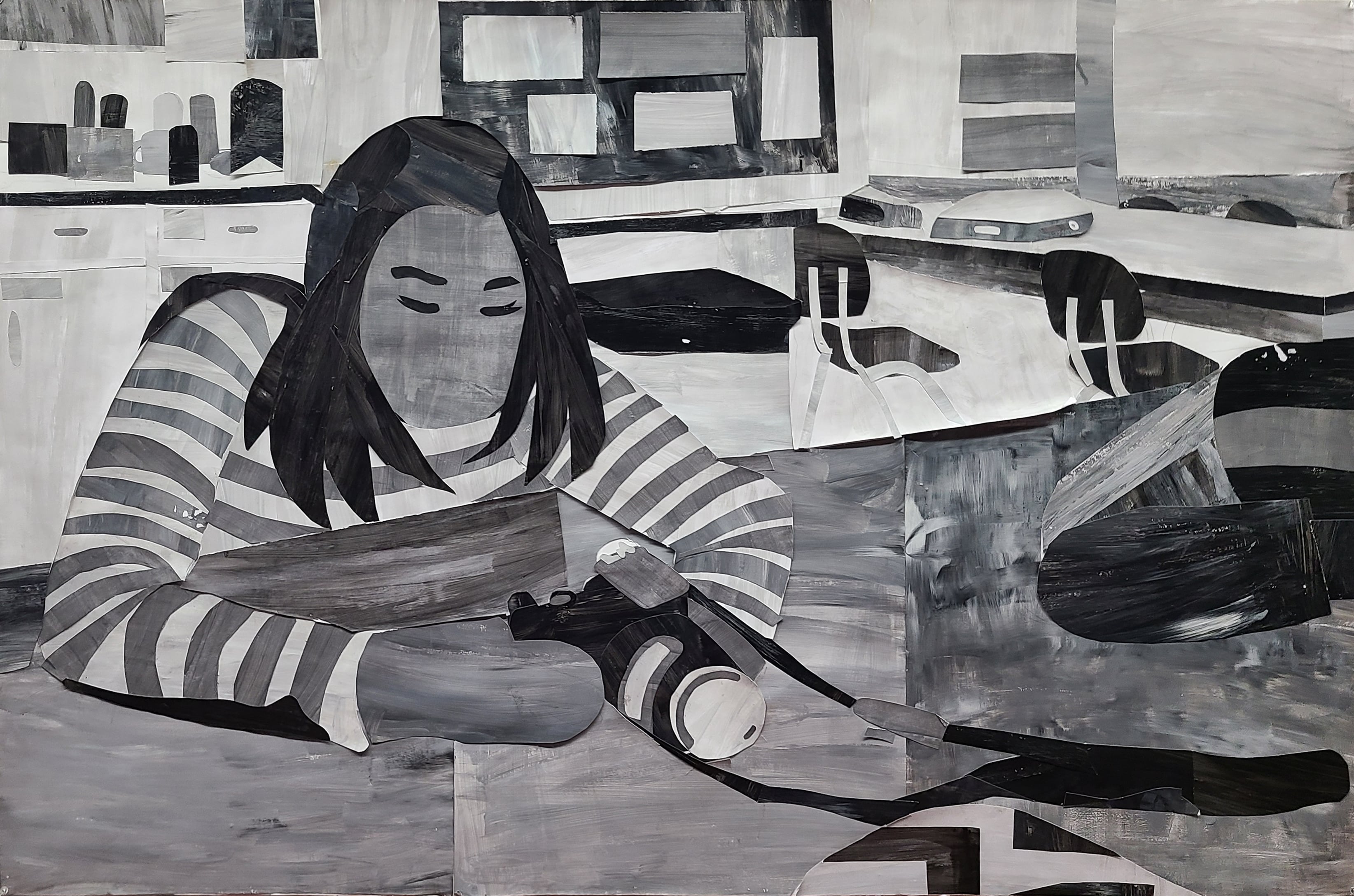 Monochrome Collage