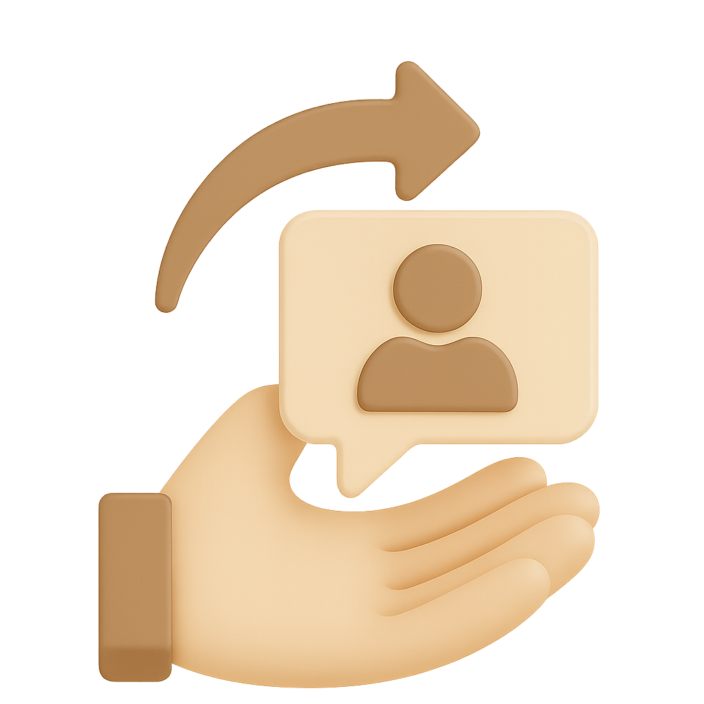 tayReady refer a host program icon showing a referral badge for short term rental hosting rewards