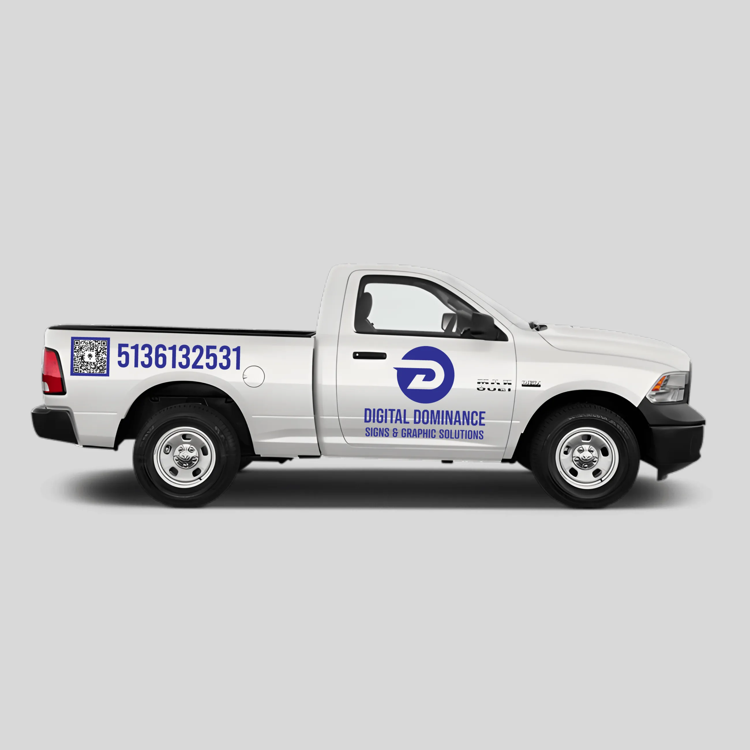 Truck Graphic install Digital Dominance