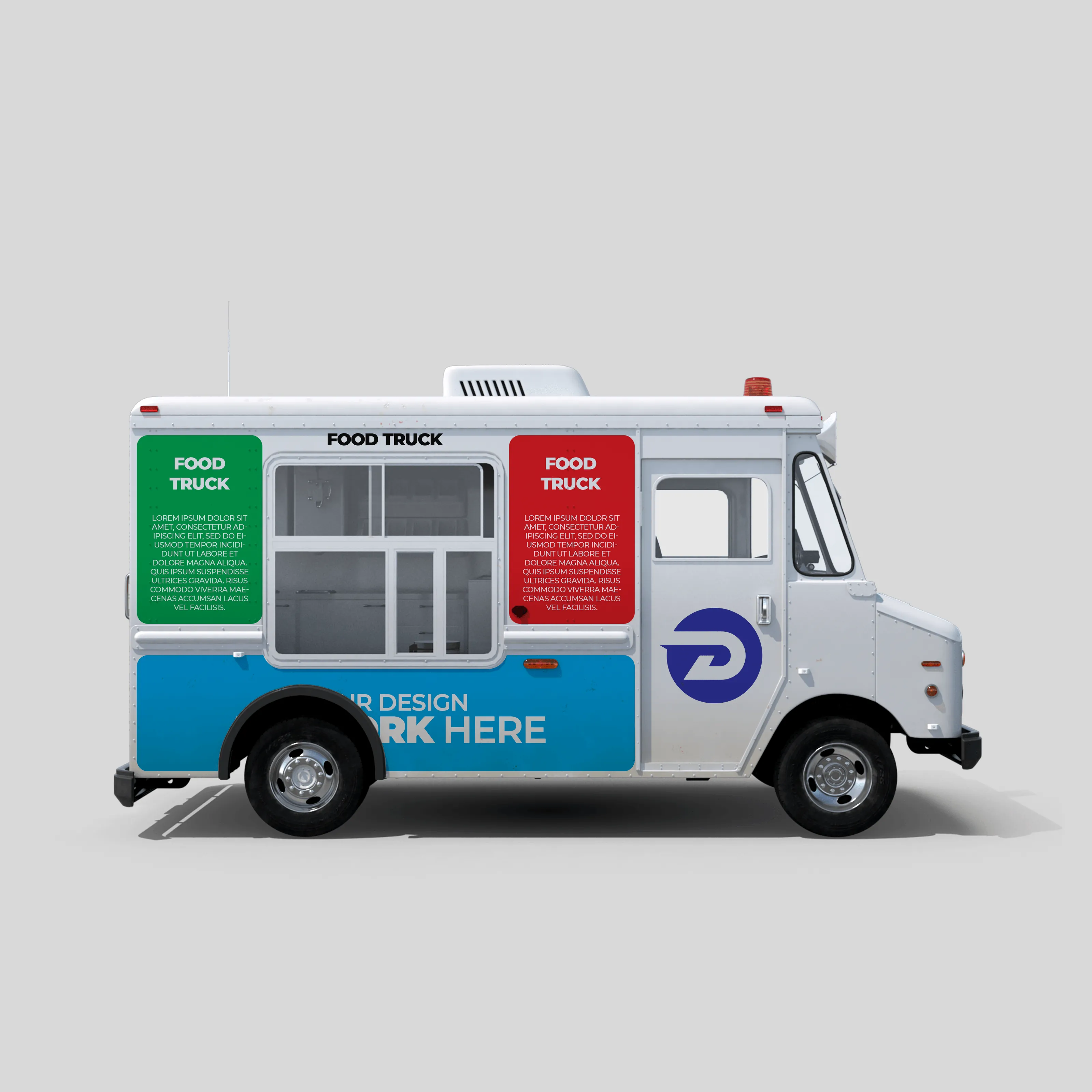 Food Truck Graphic install Digital Dominance