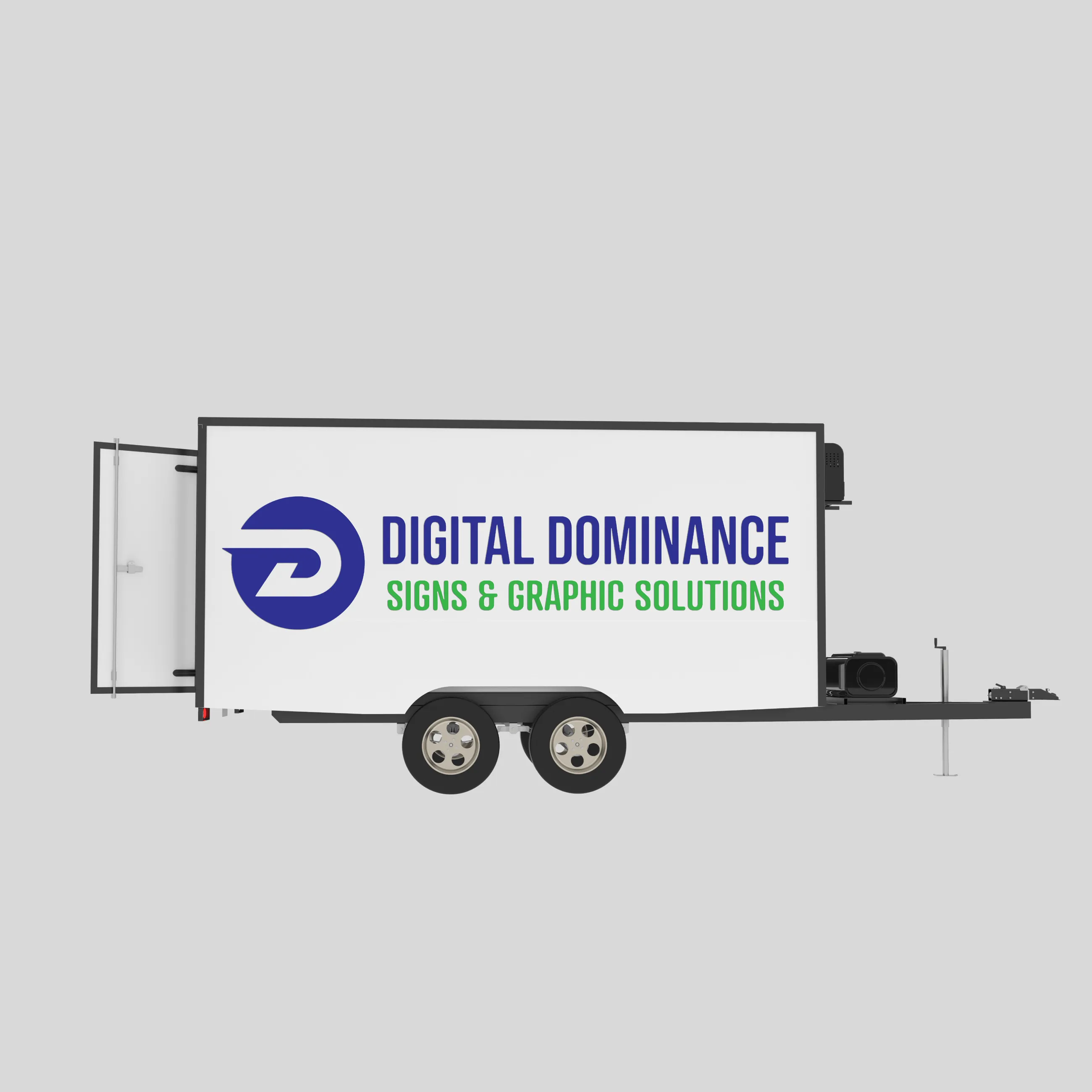 Trailer Graphic install Digital Dominance