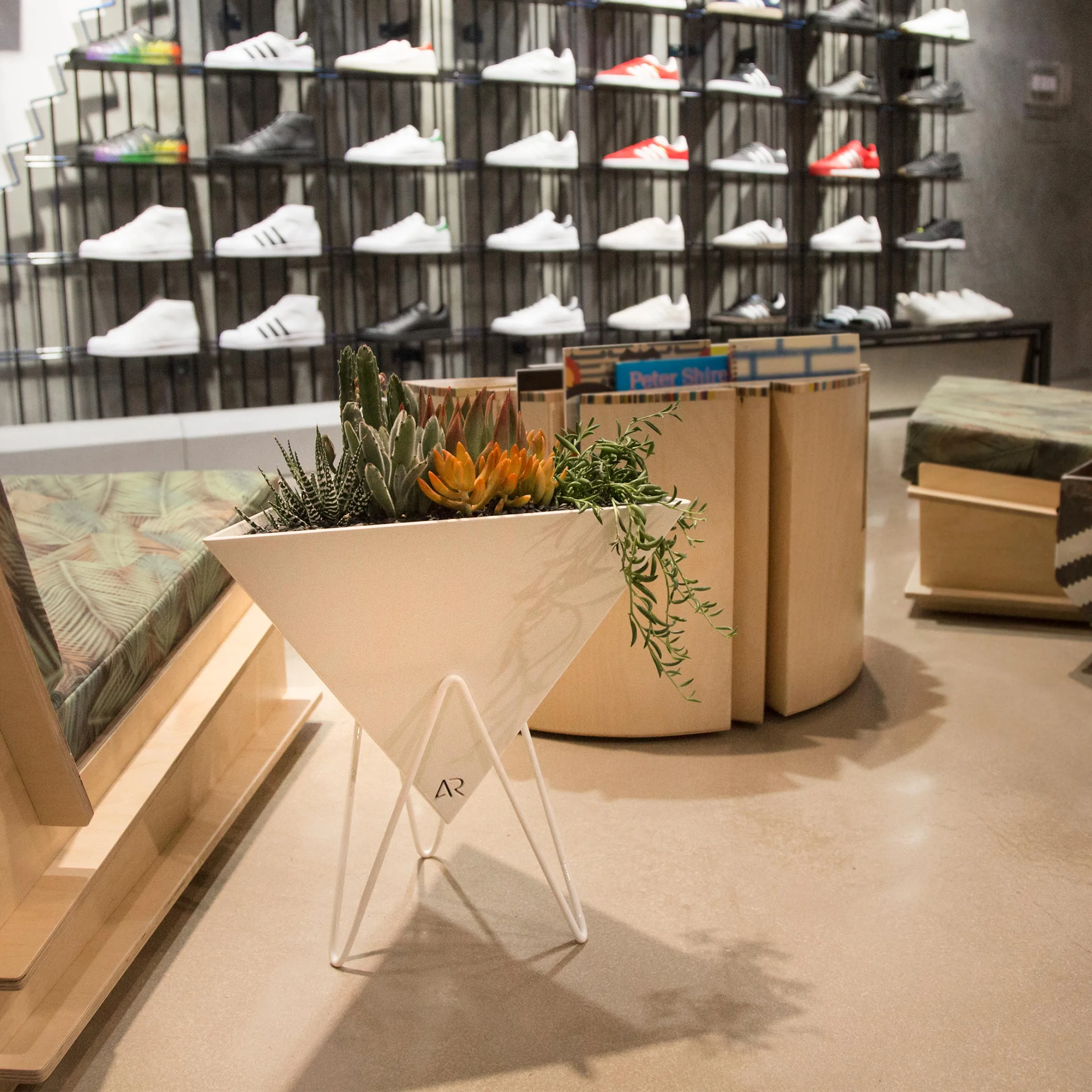 Adam Raiola Bermuda Planter White