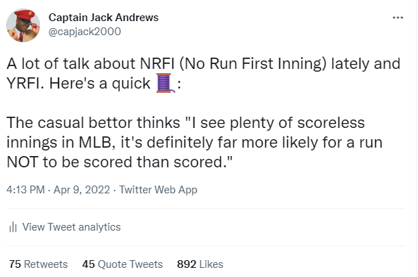 Captain Jack Tweet