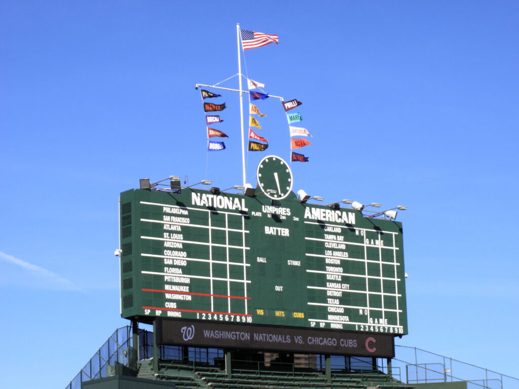 Wrigley Field wind