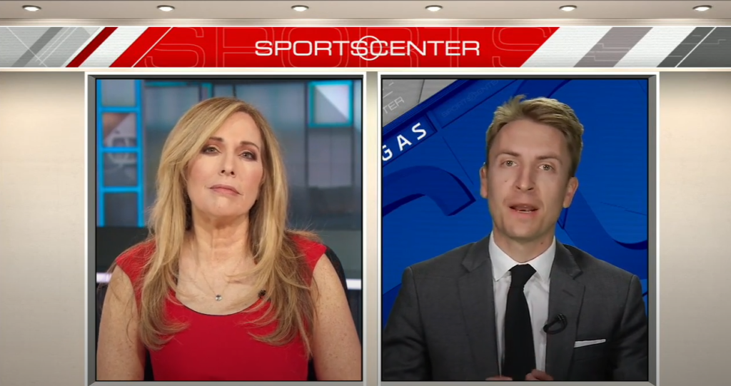 Rufus Peabody on ESPN Sportscenter