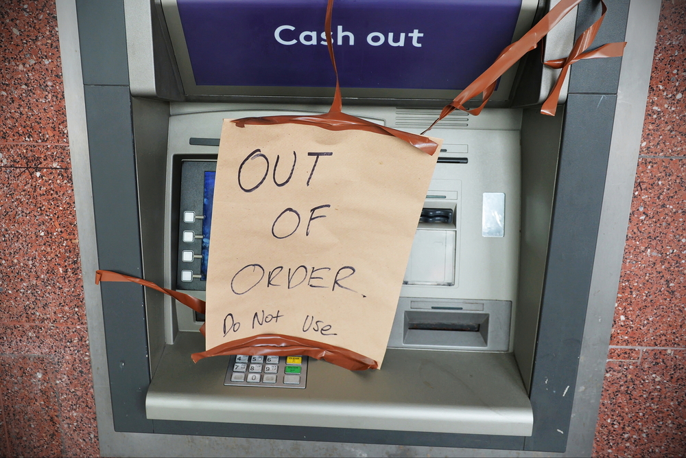 ATM out of order