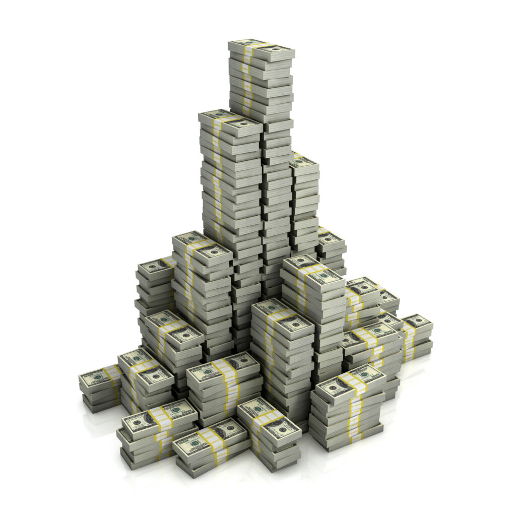 Stack of cash