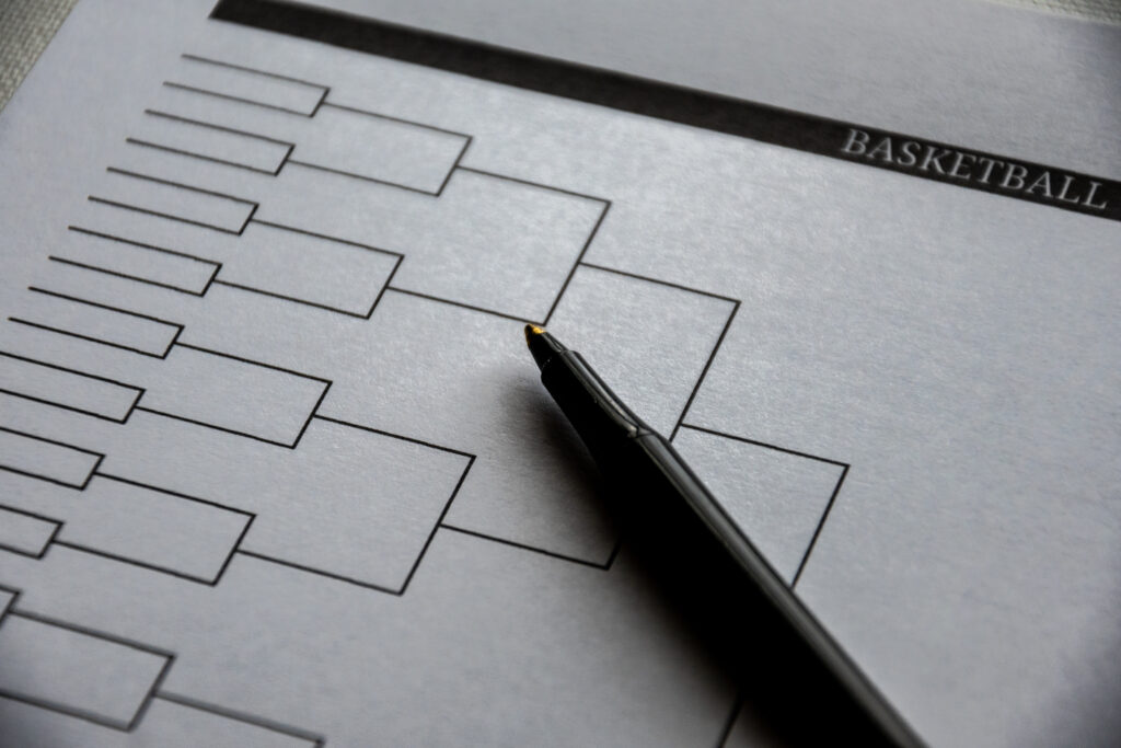 March Madness Bracket Simulator Sheet