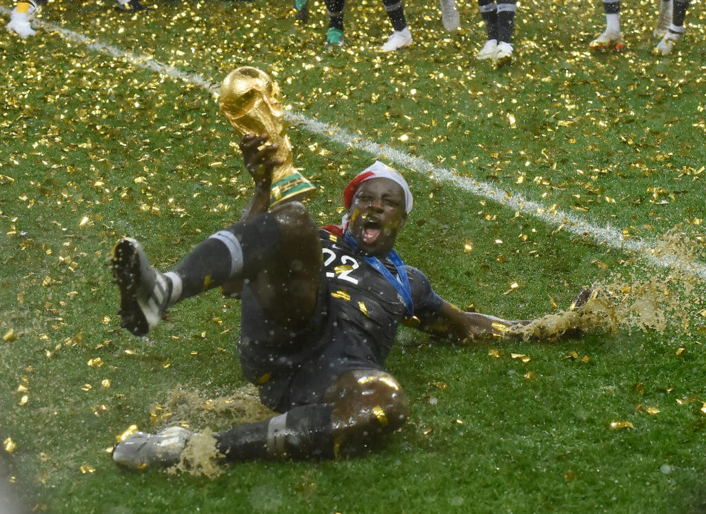 France celebrates winning the 2018 World Cup
