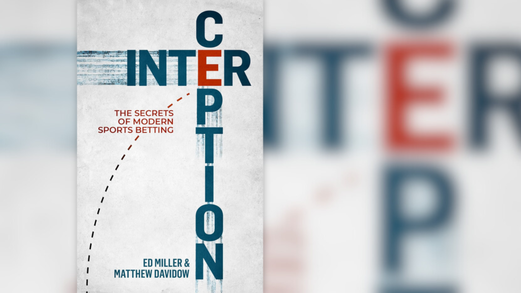 The cover of a book, "Interception." An "Interception" excerpt follows.