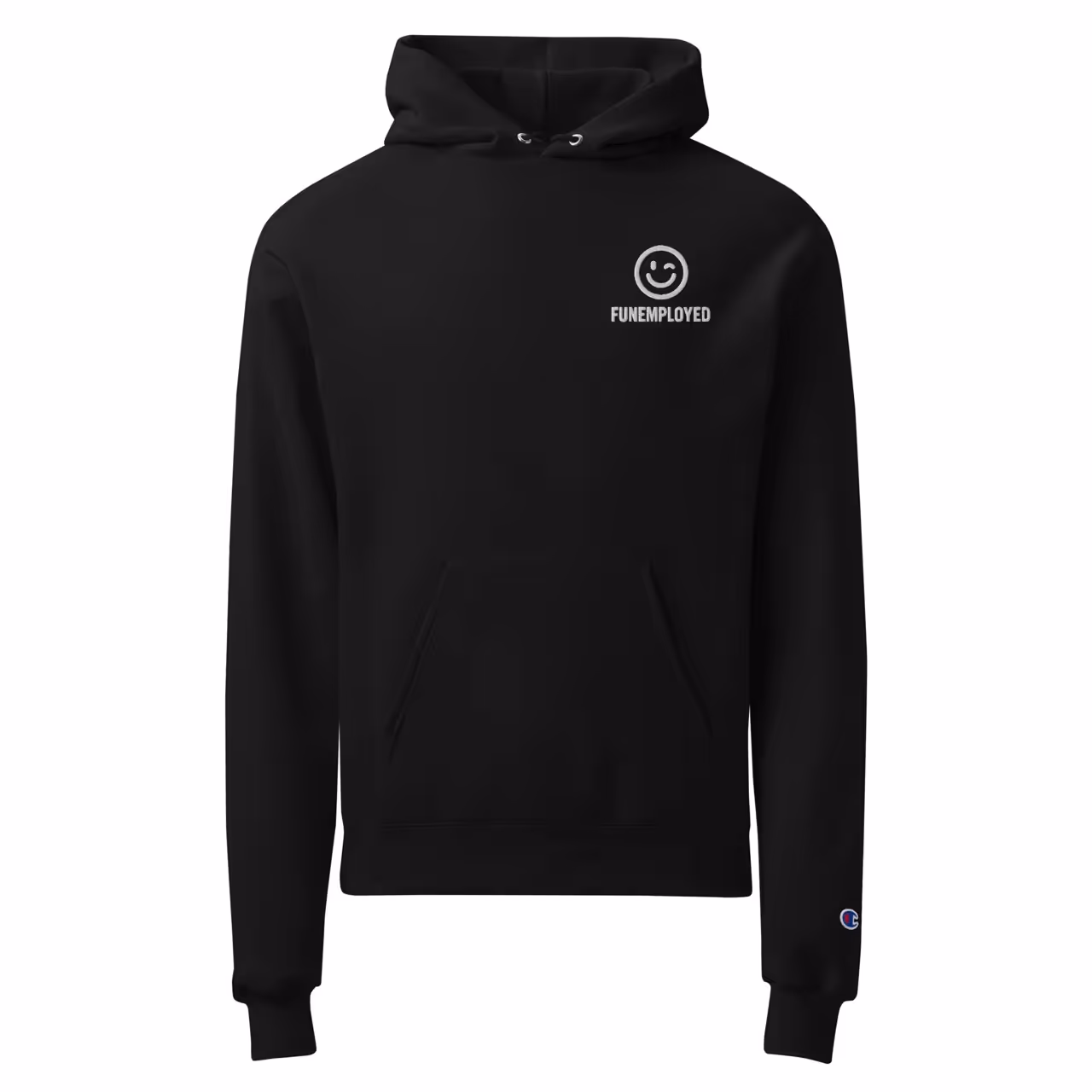 A black hoodie sweatshirt