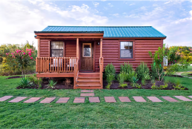 Romantic cabin stay in Austin