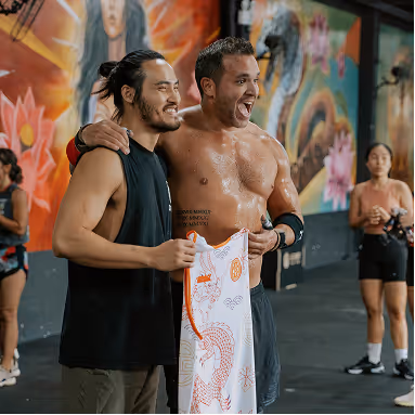 The encouragement atmosphere at Crossfit Lotus