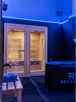 Contrast, Hot & Cold Therapy - Hot steam room
