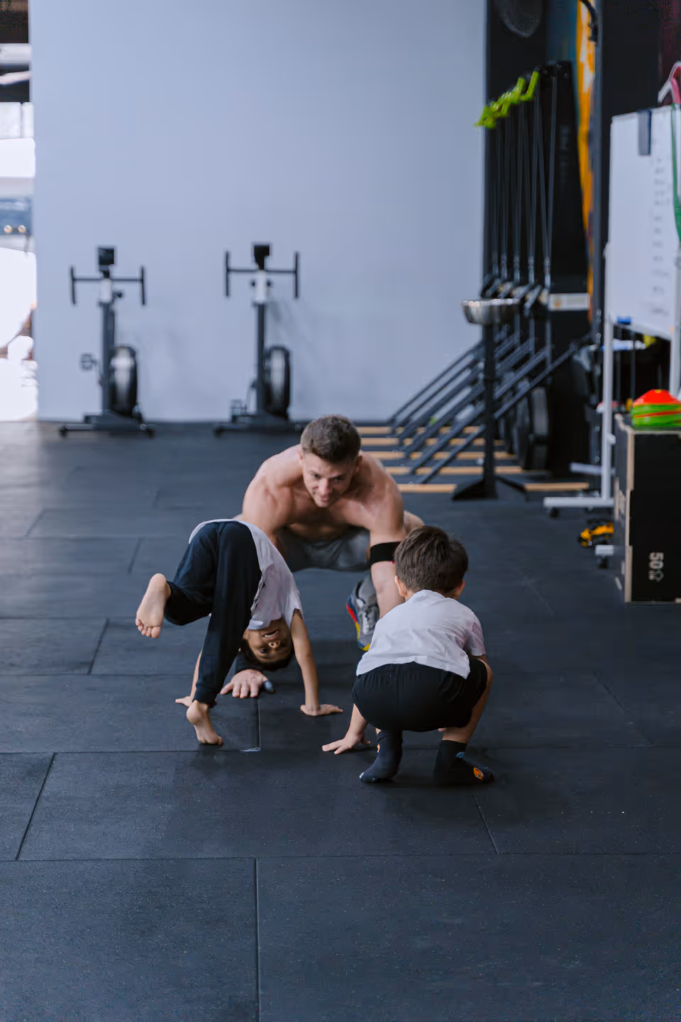 Not only exercises but fun time at CrossFit Lotus