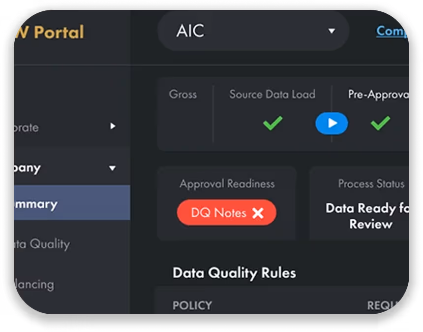 Berkley app interface work